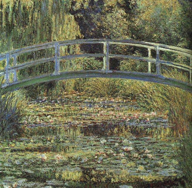 Claude Monet Waterlilies and Japanese Bridge china oil painting image